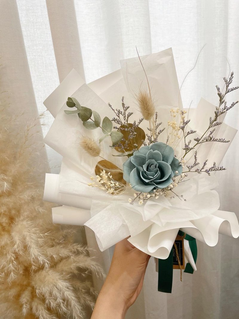 干燥花束【文青女孩】生日花束 母亲节花束 毕业花束 情人节礼物 - 干燥花/捧花 - 植物．花 