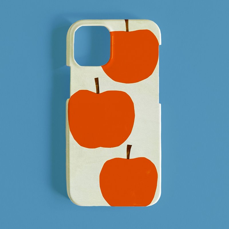 智慧型手机外壳 Apple 象牙色 定制 - 手机壳/手机套 - 塑料 红色