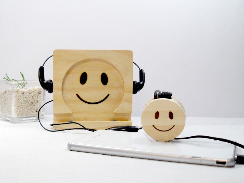 欢乐 手机架 快乐杯垫 微笑 名片架 开心 集线夹 定制 文字 - 木工/竹艺/纸艺 - 木头 咖啡色