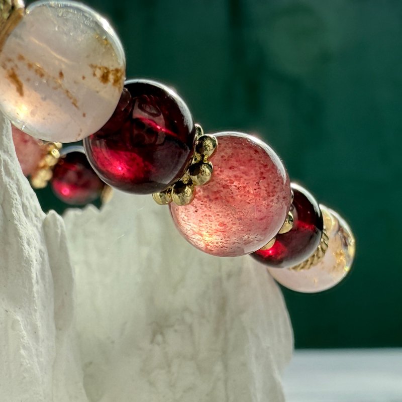 虢国夫人游春图 水晶 礼物 手串 - 手链/手环 - 水晶 红色