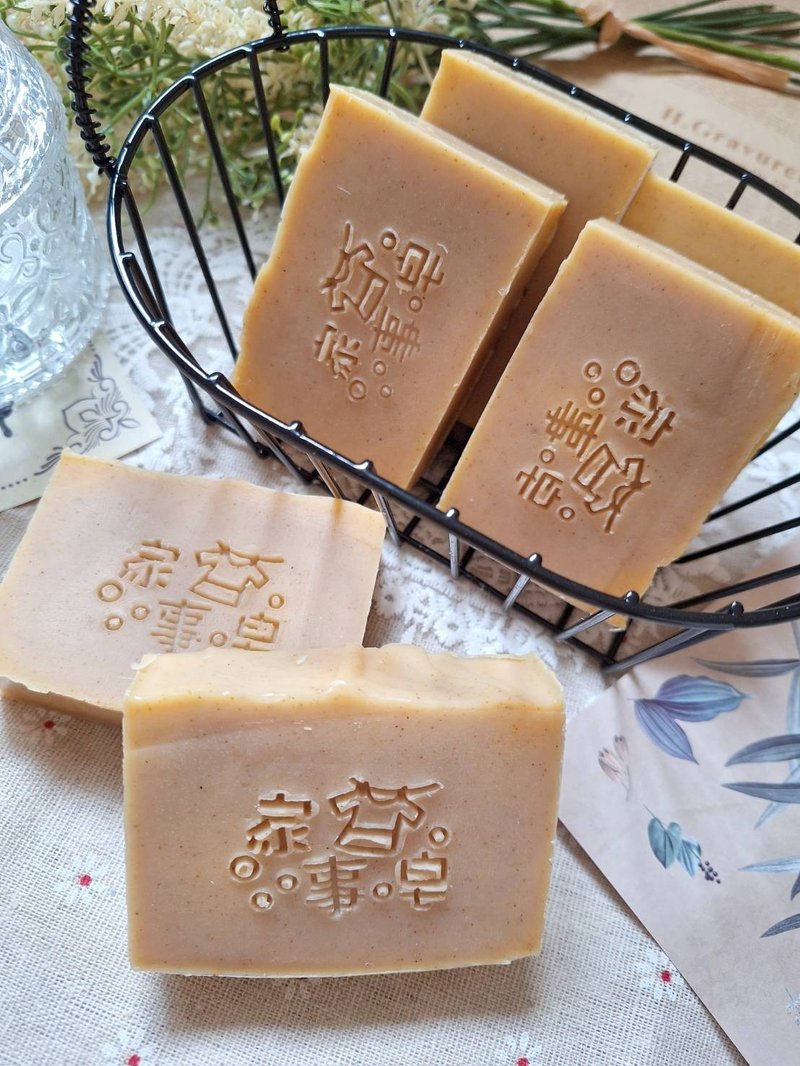 ∣橘油茶籽粉家事皂∣ 100g 手工皂洗碗好冲洗 又环保 无化学添加 - 碗盘清洁 - 其他材质 
