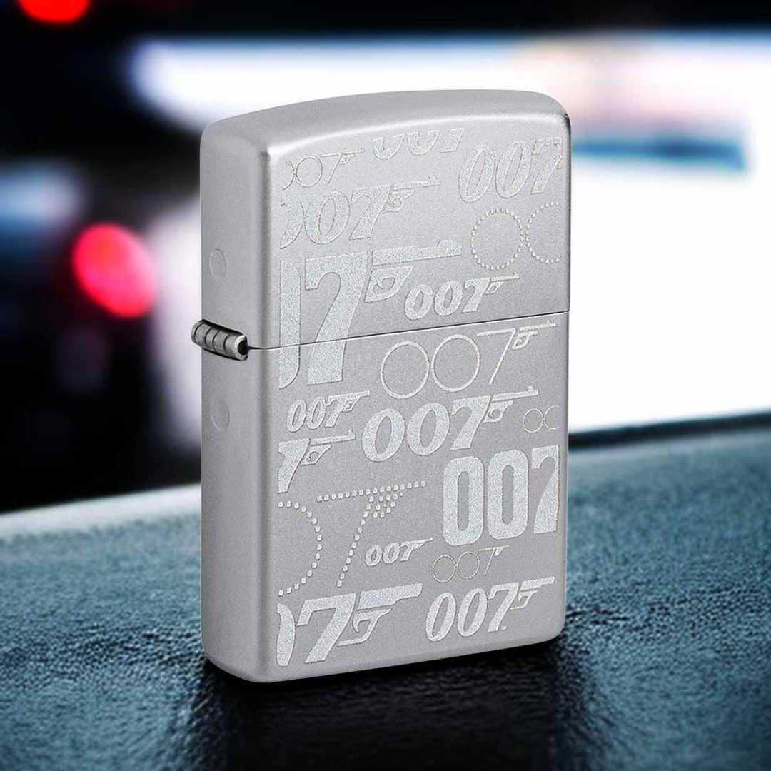 【ZIPPO官方旗舰店】James Bond007防风打火机 48735 - 其他 - 铜/黄铜 银色