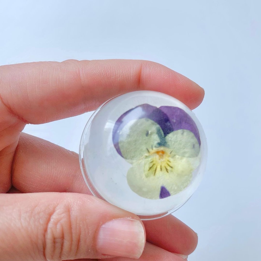 pansy smartphone grip - 其他 - 树脂 多色