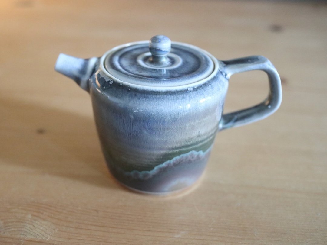 柴烧茶壶_TD - 茶具/茶杯 - 瓷 蓝色