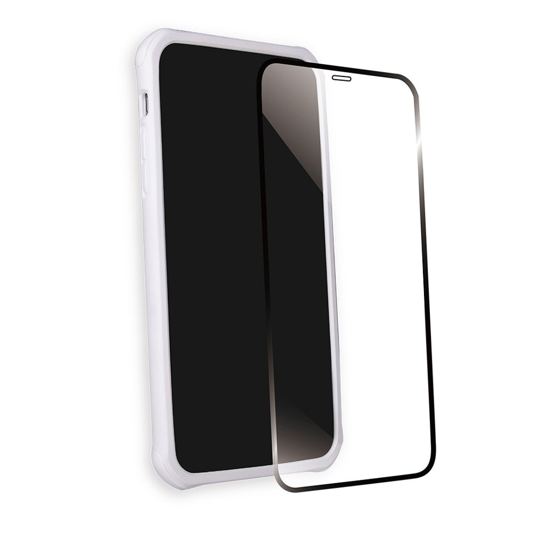 NavJack│iPhone 11(6.1寸) 3D超奈米抗菌抗病毒钢化玻璃保护贴 - 手机配件 - 其他材质 白色