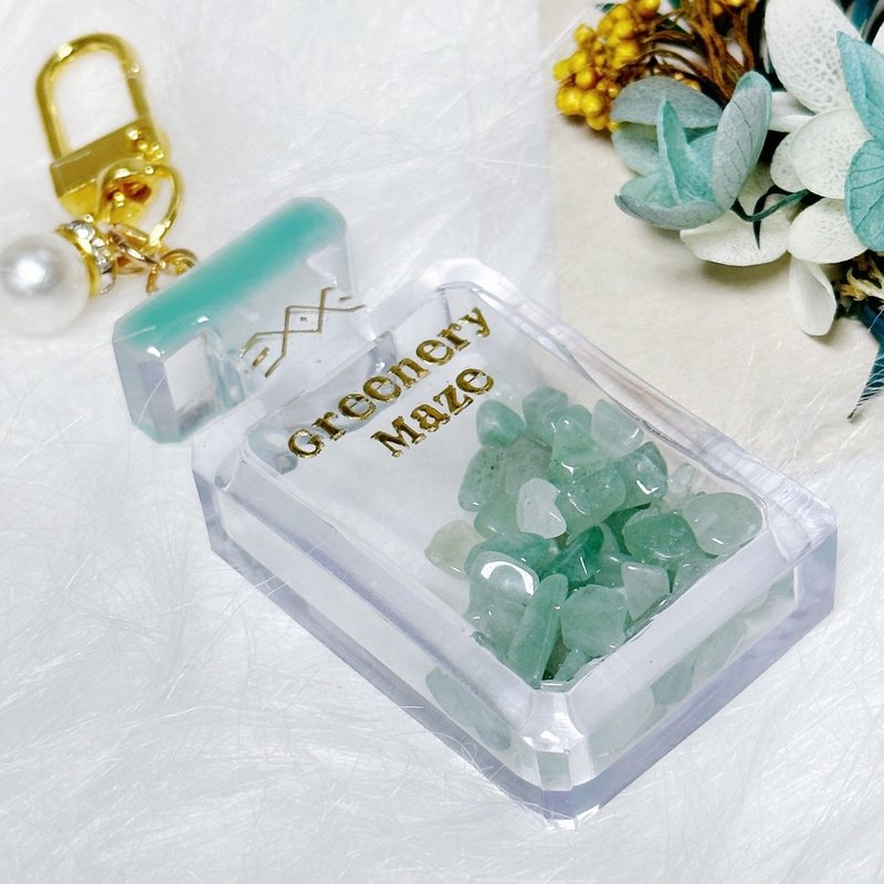 【定制化】祈愿祝福水晶瓶吊饰英文字母 - 吊饰 - 水晶 多色