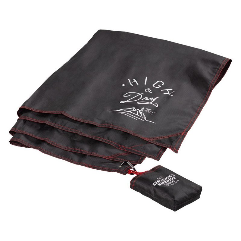 【Gentlemen's Hardware】随身户外防水防潮耐用地垫 - 露营用品 - 尼龙 灰色