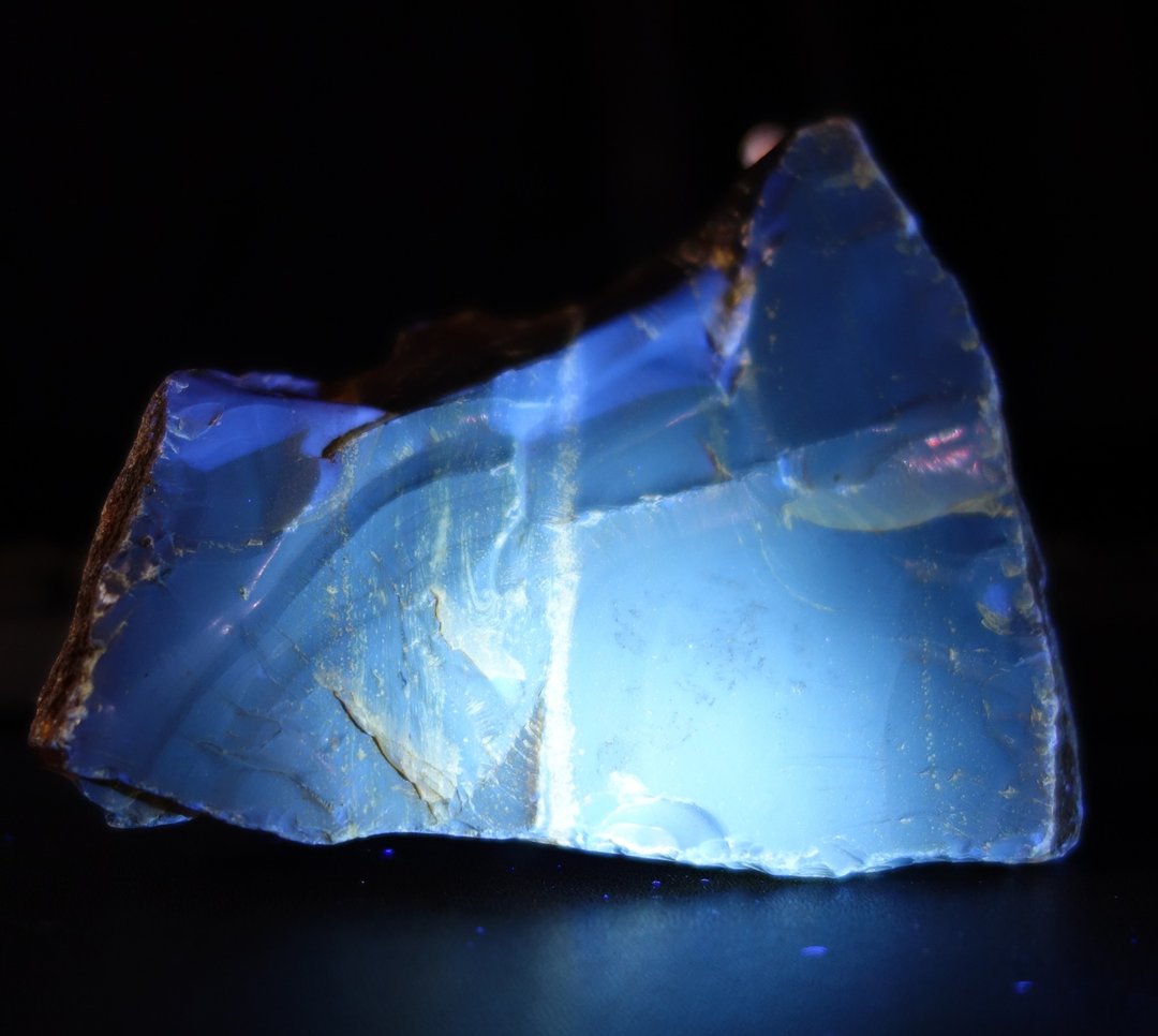 琥珀 Amber 蓝珀 天然苏门答腊蓝珀 111克 墨西哥蓝珀 原石 原 - 吊饰 - 半宝石 金色