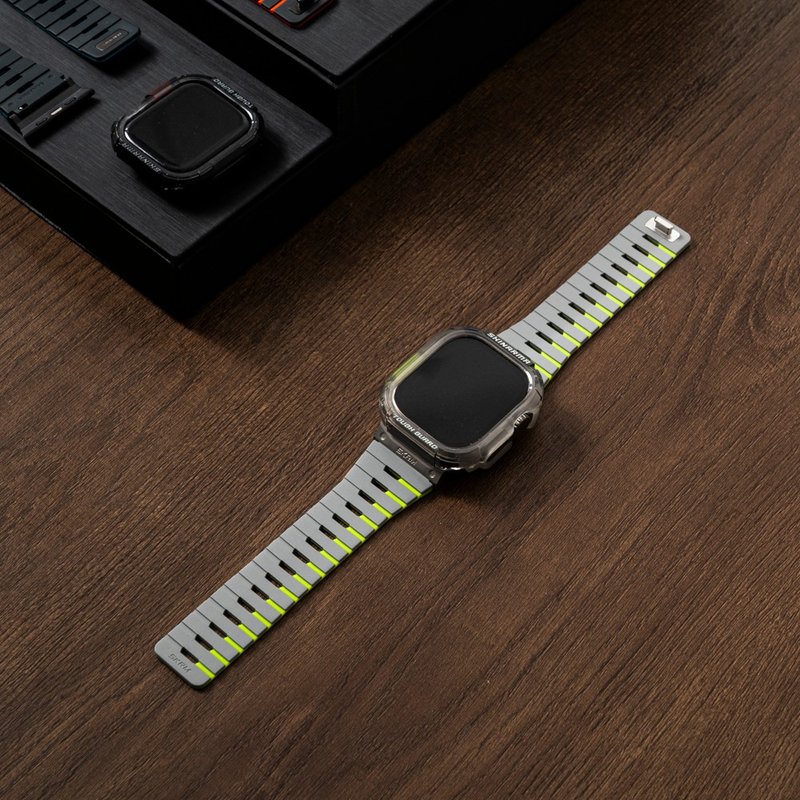 SKINARMA 日本东京 Gemini 双色硅胶磁吸表带 夜光组 - 手机配件 - 硅胶 多色