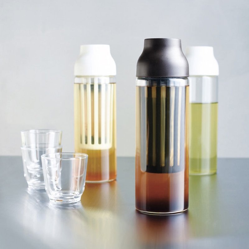 日本KINTO CAPSULE 胶囊冷泡壶1L / 共2色 - 水瓶/水壶 - 玻璃 透明