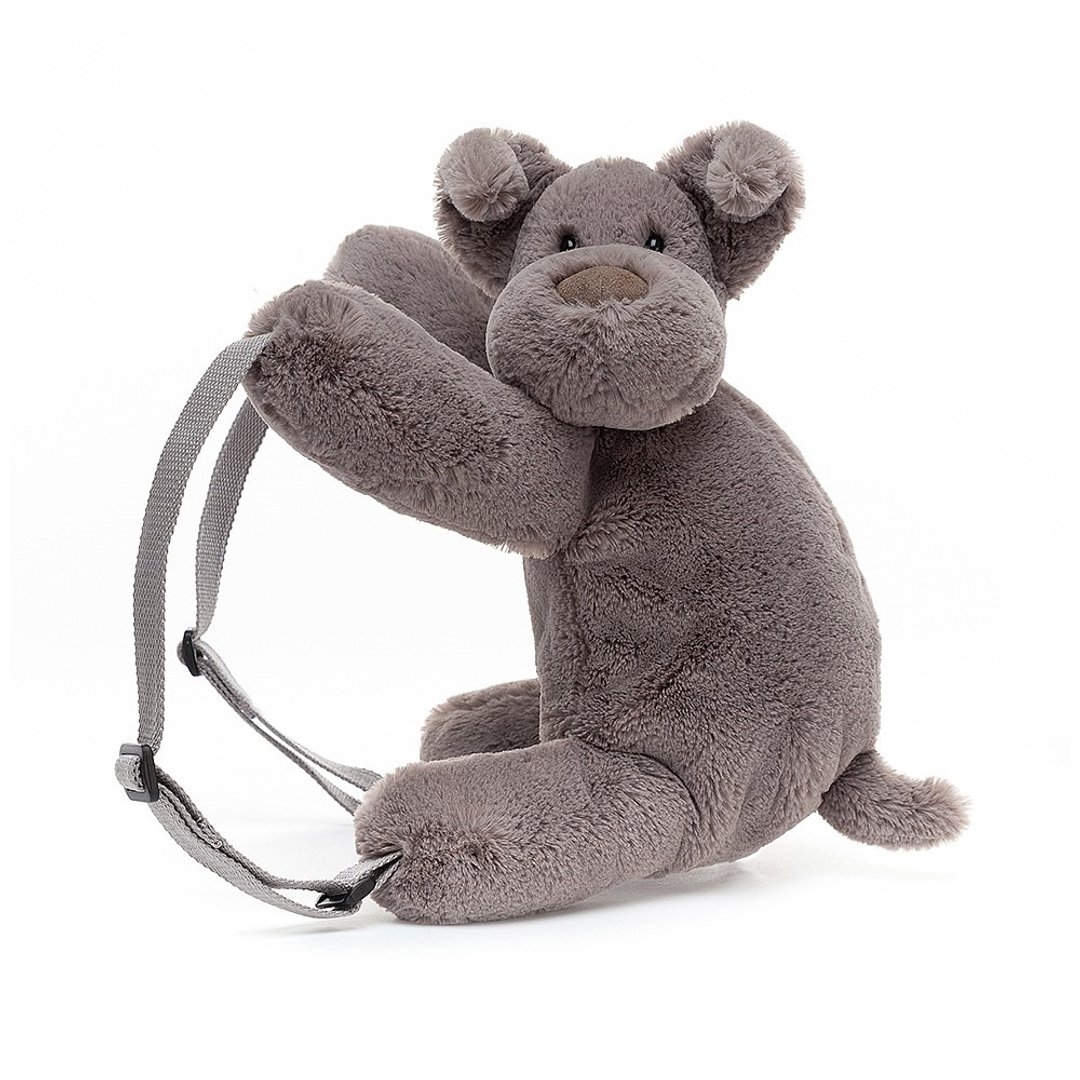 小童背包 - 抱抱小狗 Huggady Dog Backpack - 后背包/双肩包 - 聚酯纤维 灰色