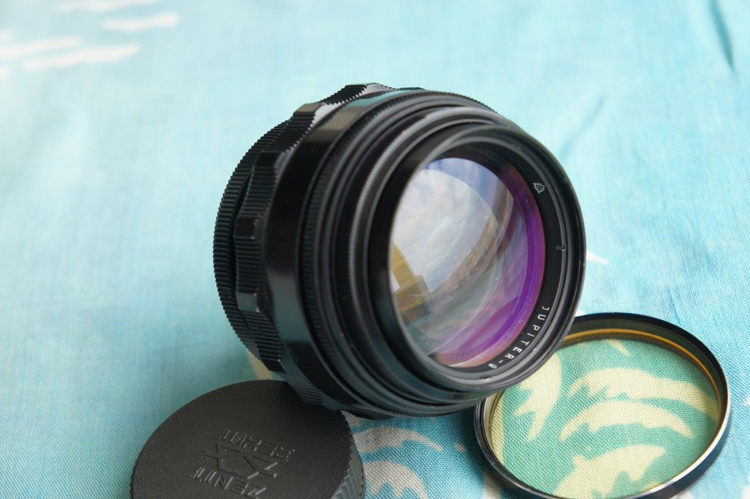 长焦 JUPITER-9 85mm F/2 镜头，适用于 M42 ZENIT、PENTAX、PRACTICA 相机 - 相机 - 其他材质 