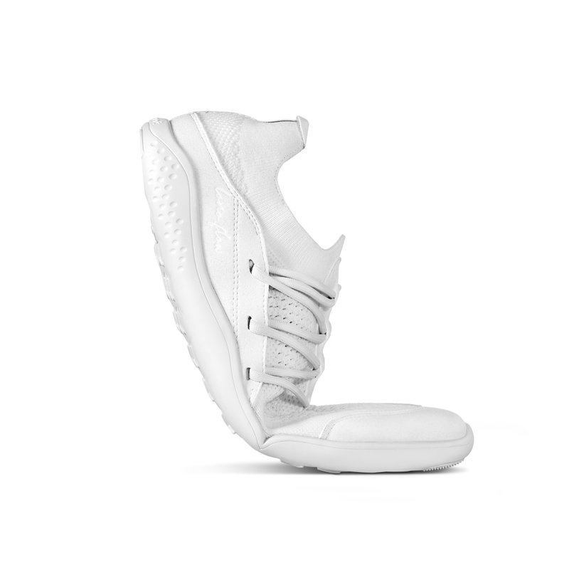 【LONO】FLOW White 轻量赤足鞋 白 - 男款运动鞋/球鞋 - 聚酯纤维 黑色