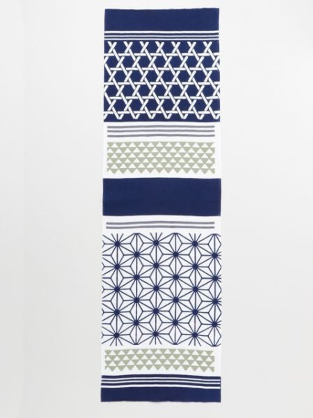 Long TENUGUI Towel HEMP Leaf - 毛巾浴巾 - 其他材质 