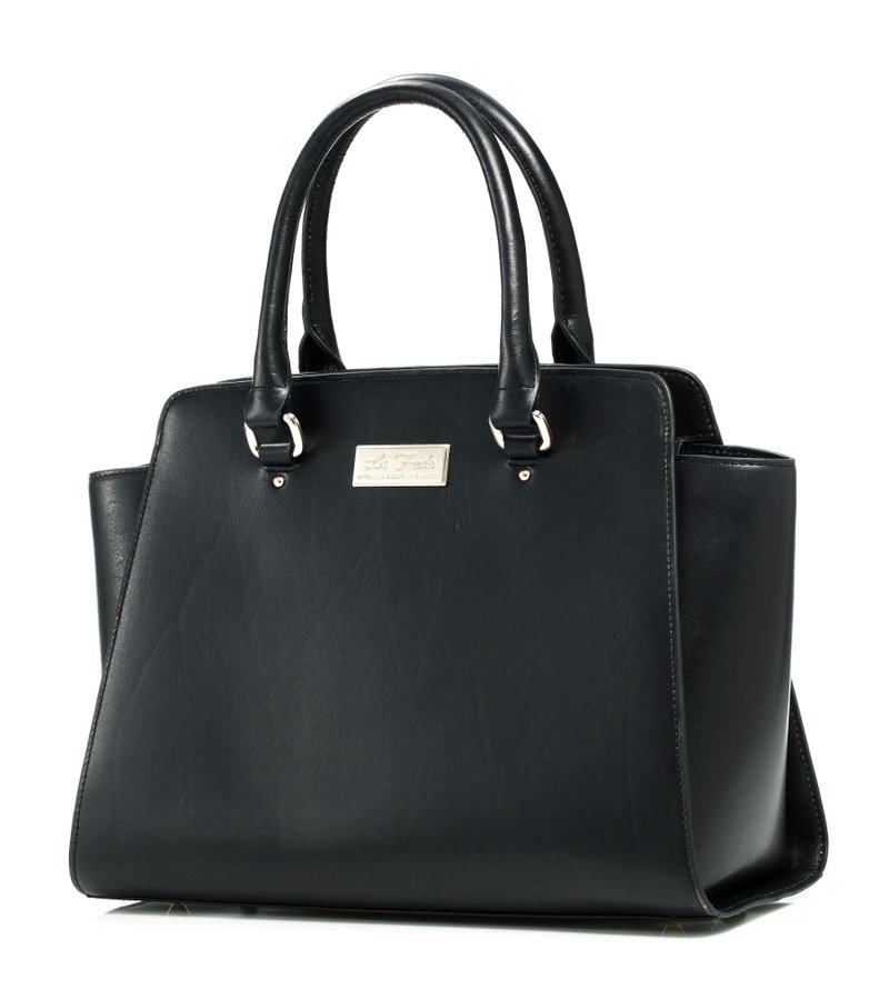 【La Fede】植鞣-大蝙蝠包 - 手提包/手提袋 - 真皮 红色