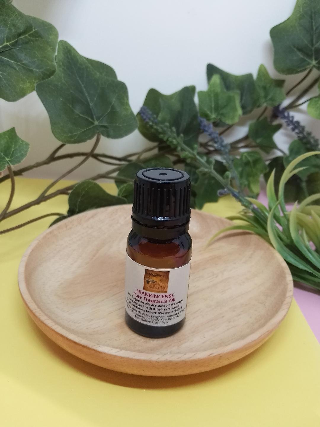 造型扩香石配香薰油(乳香) - 香薰/精油/线香 - 其他材质 橘色