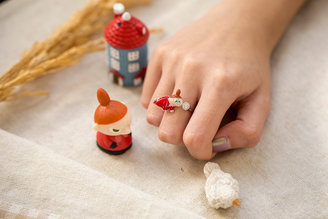 Ring - Little My - 戒指 - 其他金属 红色