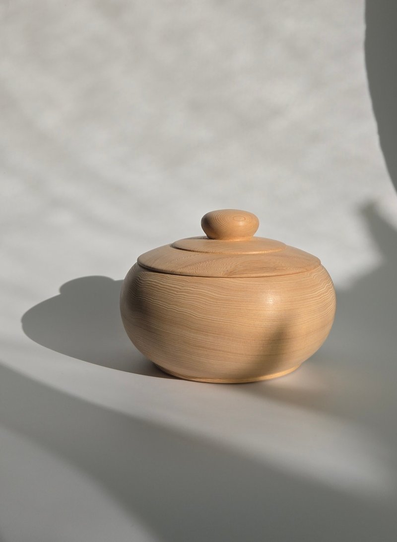 【桧木聚宝盆】台湾桧木 居家/办公/开运聚财摆件 - 摆饰 - 木头 