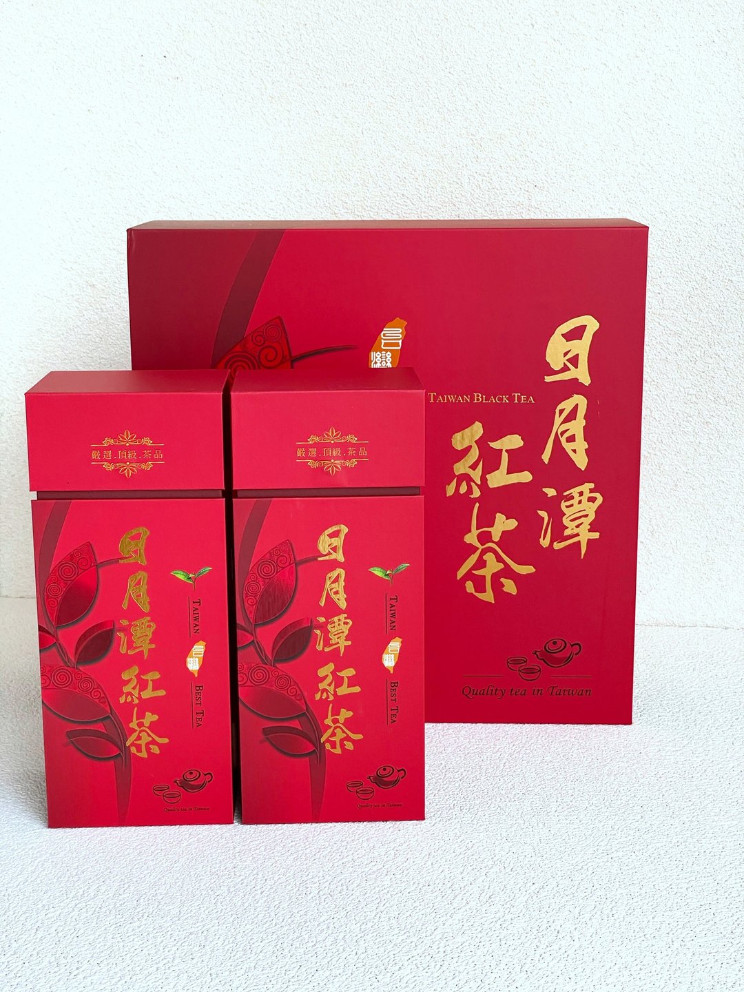漫DAY生活茶 日月潭红玉红茶 精品大礼盒 茶叶150g*2 定制化礼物 - 茶 - 植物．花 