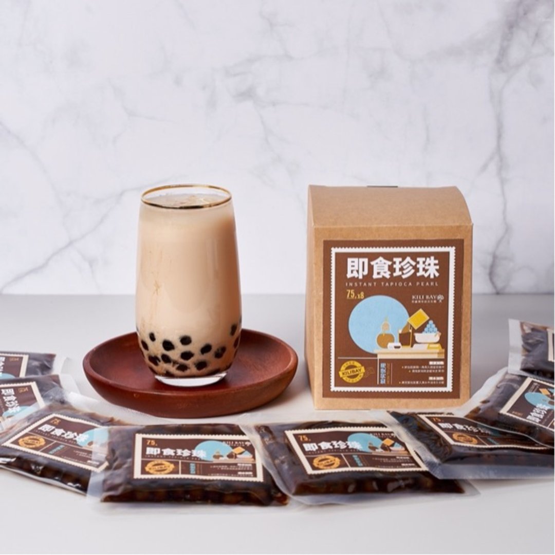 【即食珍珠】8入组 | 微波50秒即食 防疫在家DIY | 奇丽湾珍奶 - 零食/点心 - 新鲜食材 粉红色