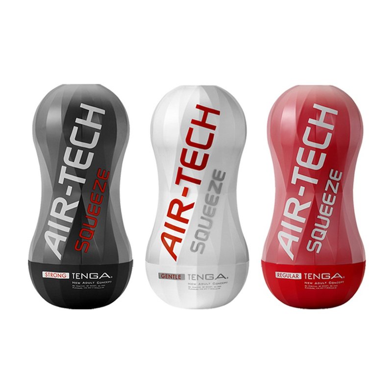 TENGA 真空软壳飞机杯 AIR-TECH SQUEEZE 情人节礼物 - 情趣用品 - 塑料 白色