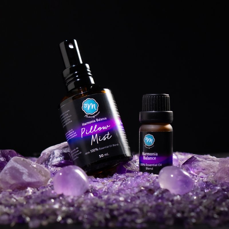 和谐安神精油喷雾  平衡情绪 安定心神 扎根稳定 冥想睡眠定心 - 香薰/精油/线香 - 精油 透明