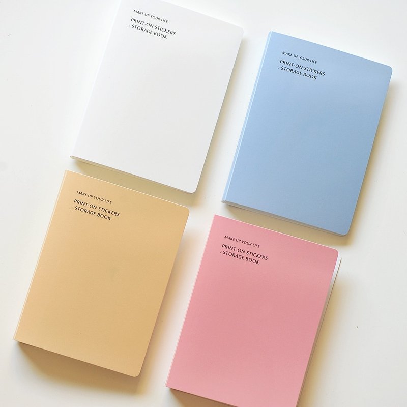 新色【贴纸收纳册】 转印贴纸收纳、明信片收纳 - 相簿/相册 - 塑料 多色