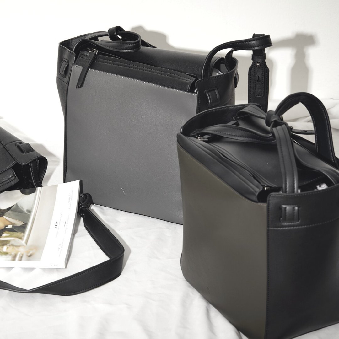 RUST BRAND / CUBE BAG - 侧背包/斜挎包 - 人造皮革 多色