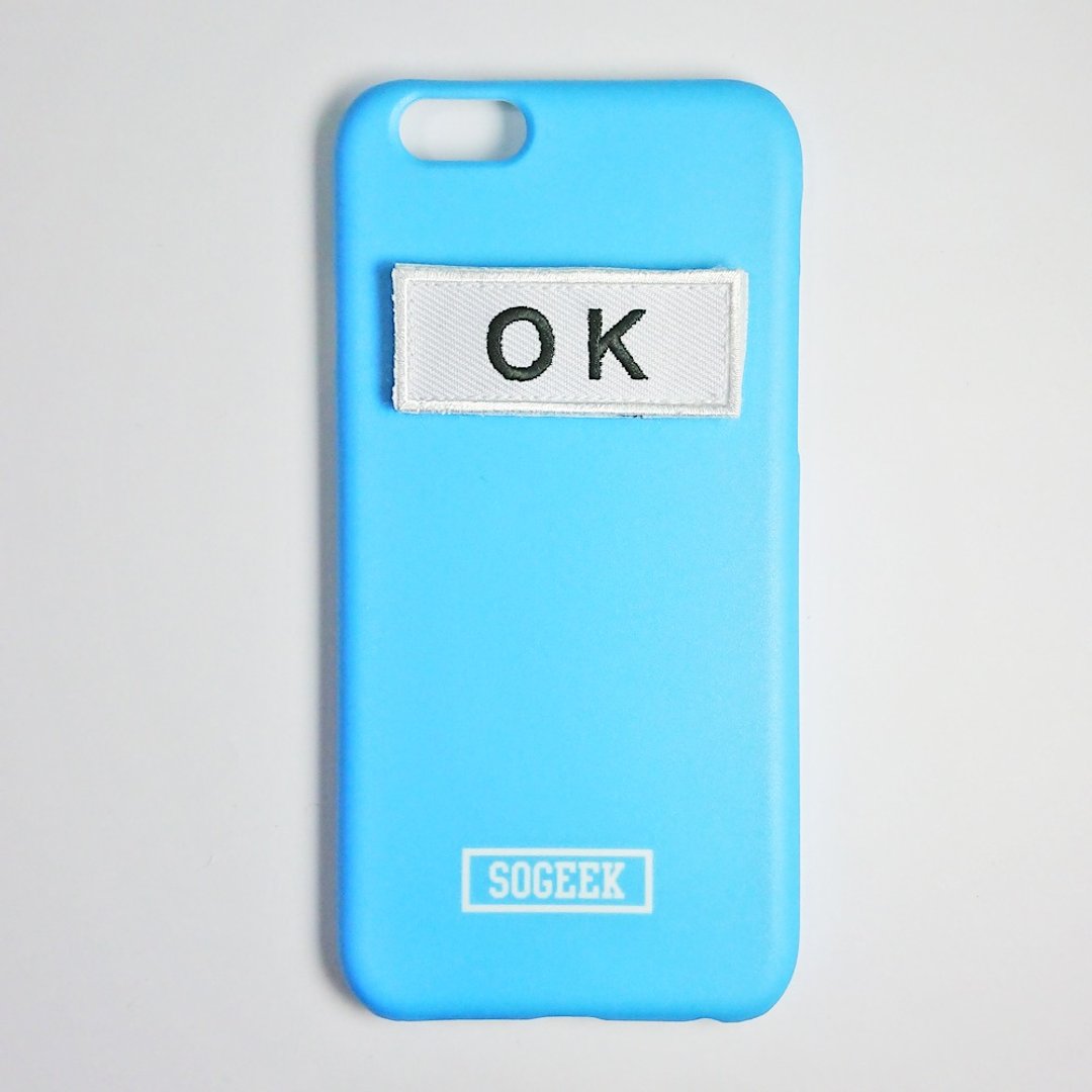 SO GEEK 手机壳设计品牌 THE NAME TAG GEEK 名牌定制款(BLUE) - 手机壳/手机套 - 塑料 蓝色