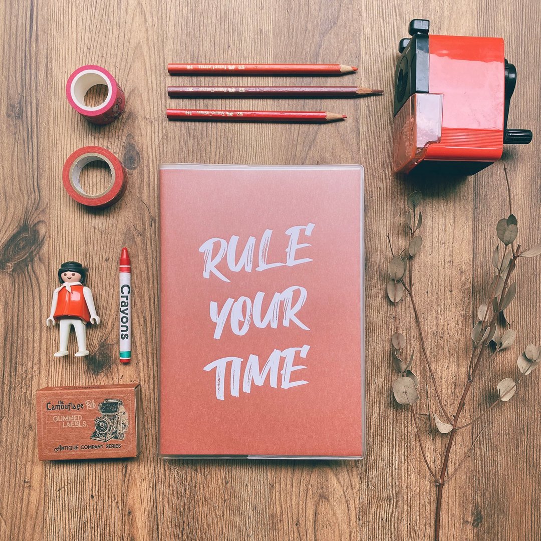 迪梦奇 Rule Your Time 页码笔记本 v.2 - 林檎 - 笔记本/手帐 - 纸 红色