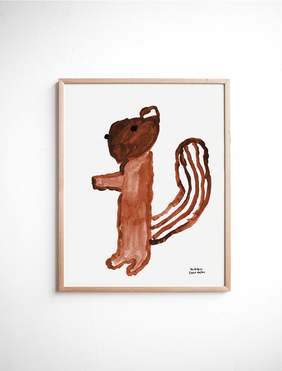 MOGU TAKAHASHI - 联名海报  SQUIRREL POSTER - 海报/装饰画/版画 - 纸 