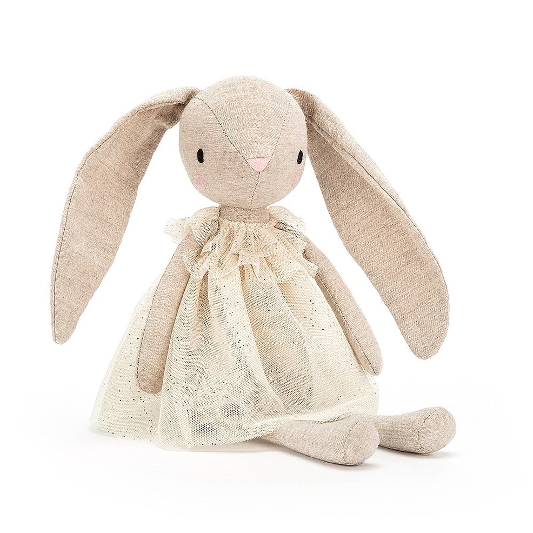 Jolie Bunny 30cm - 玩偶/公仔 - 聚酯纤维 白色