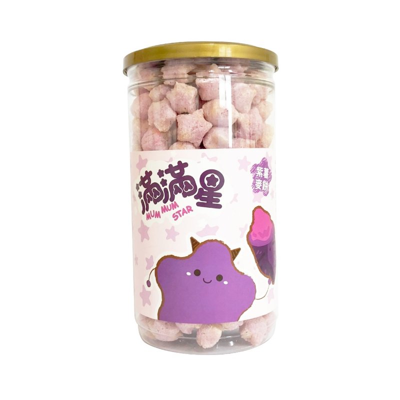 饭友 紫薯满满星麦饼 40g/罐 - 零食/点心 - 新鲜食材 