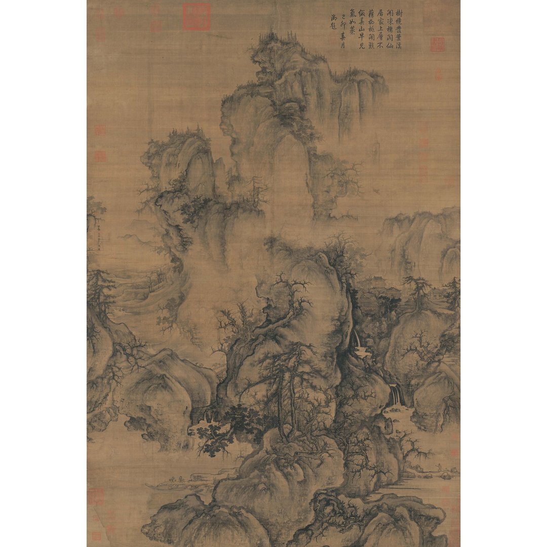 【中式海报・Chinese Poster】郭熙・早春图 - 海报/装饰画/版画 - 纸 