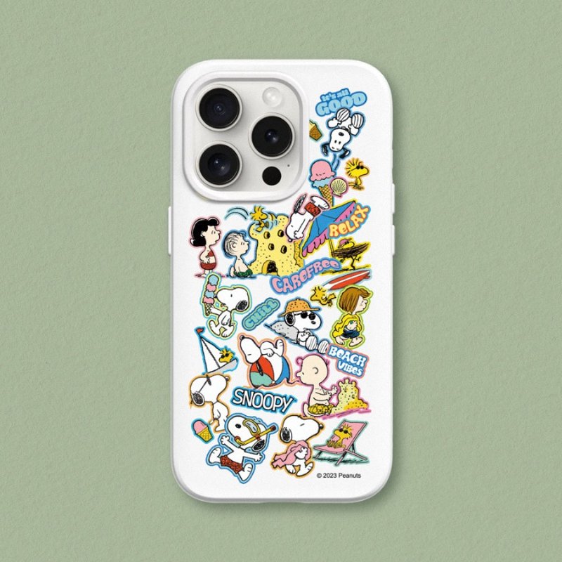 SolidX强化吸震缓冲防摔手机壳∣Snoopy史努比/夏日活动 - 手机壳/手机套 - 塑料 多色