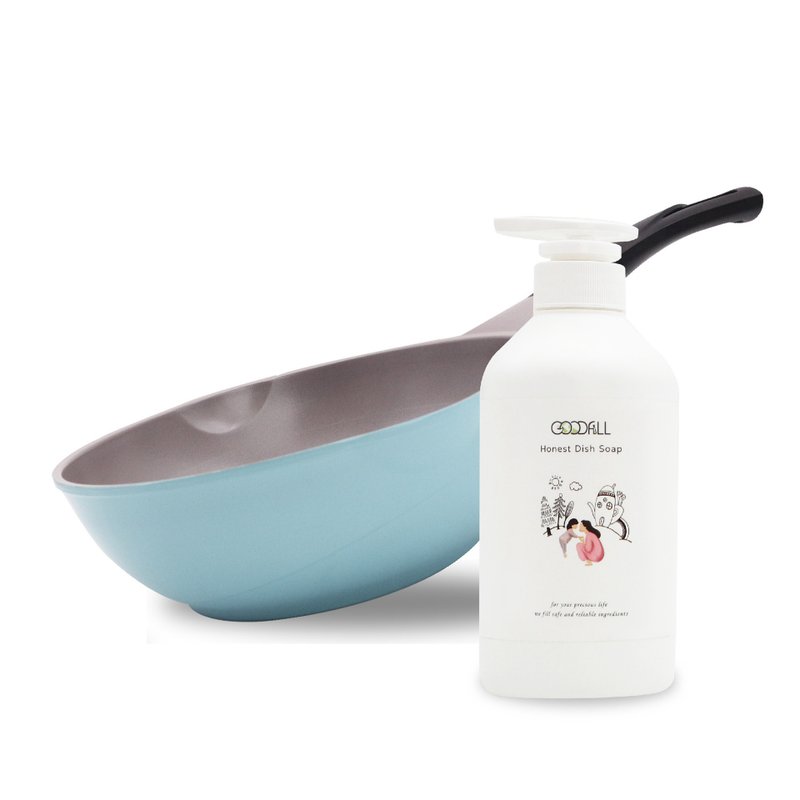 GoodFill x Chef Topf 植萃安心不沾锅组 - 锅具/烤盘 - 铝合金 白色