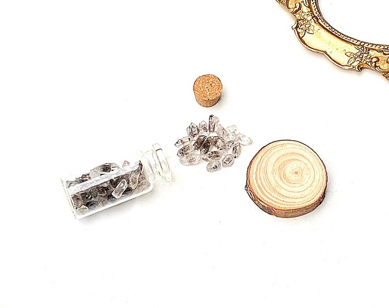 天然高品质闪灵钻小原石-闪灵水  消磁净化 晶石饰品 - 其他 - 水晶 多色