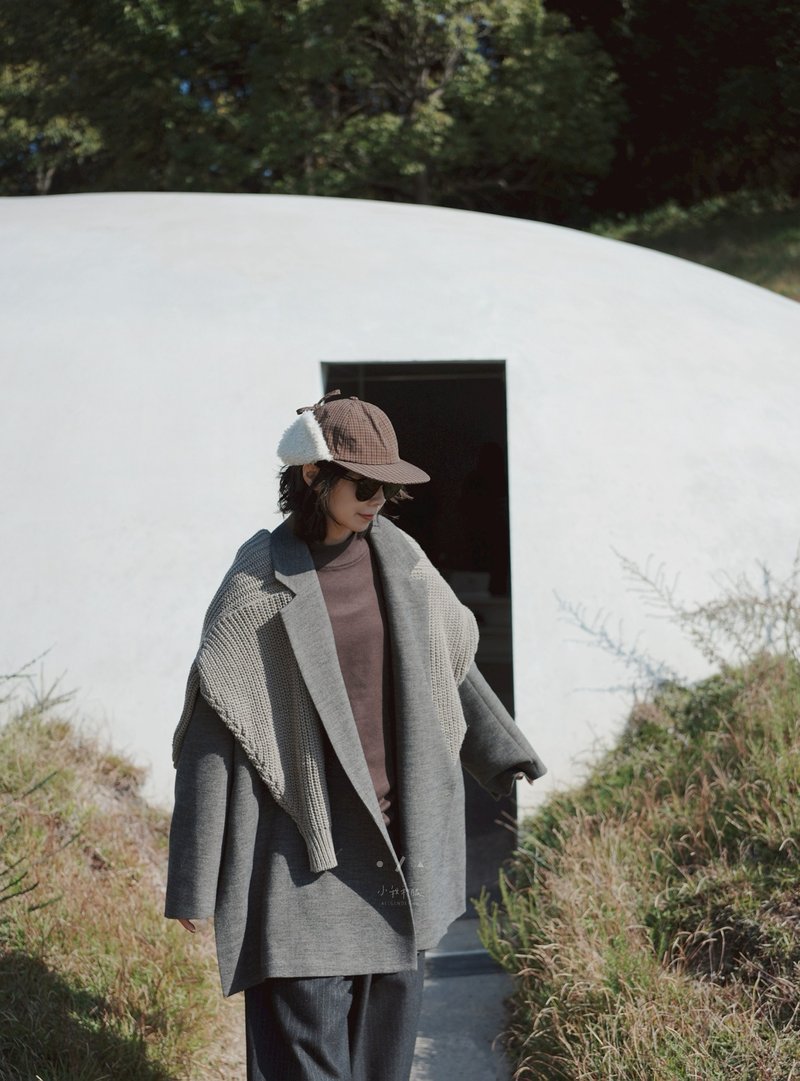 丰岛气场小高领素毛衣 - 4色 - 女装针织衫/毛衣 - 其他人造纤维 咖啡色