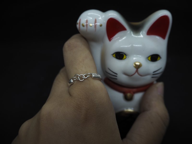 链戒 - S. - 戒指 - 纯银 