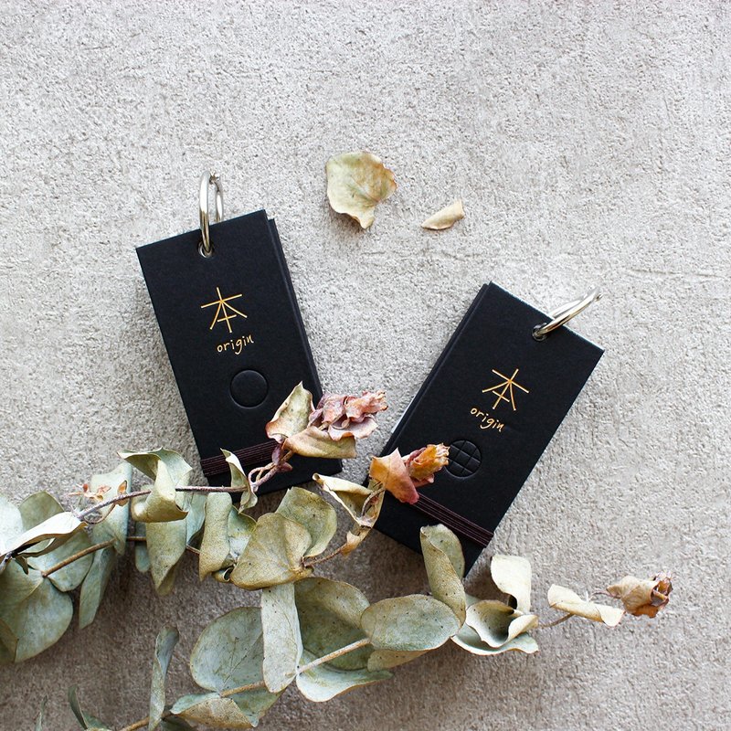 本 / 小单字本 (方格内页/空白内页) - 便条纸/标签贴 - 纸 黑色