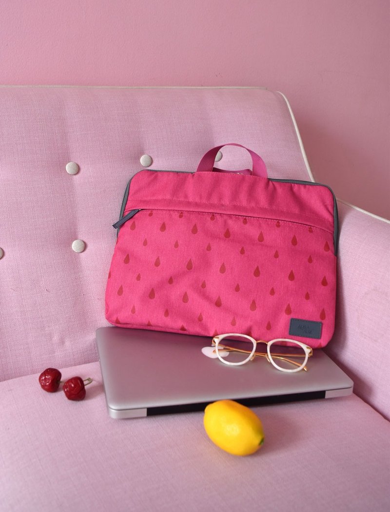 pink laptop sleeve 13"-15"macbook/laptop sleeve - 平板/电脑保护壳 - 聚酯纤维 粉红色