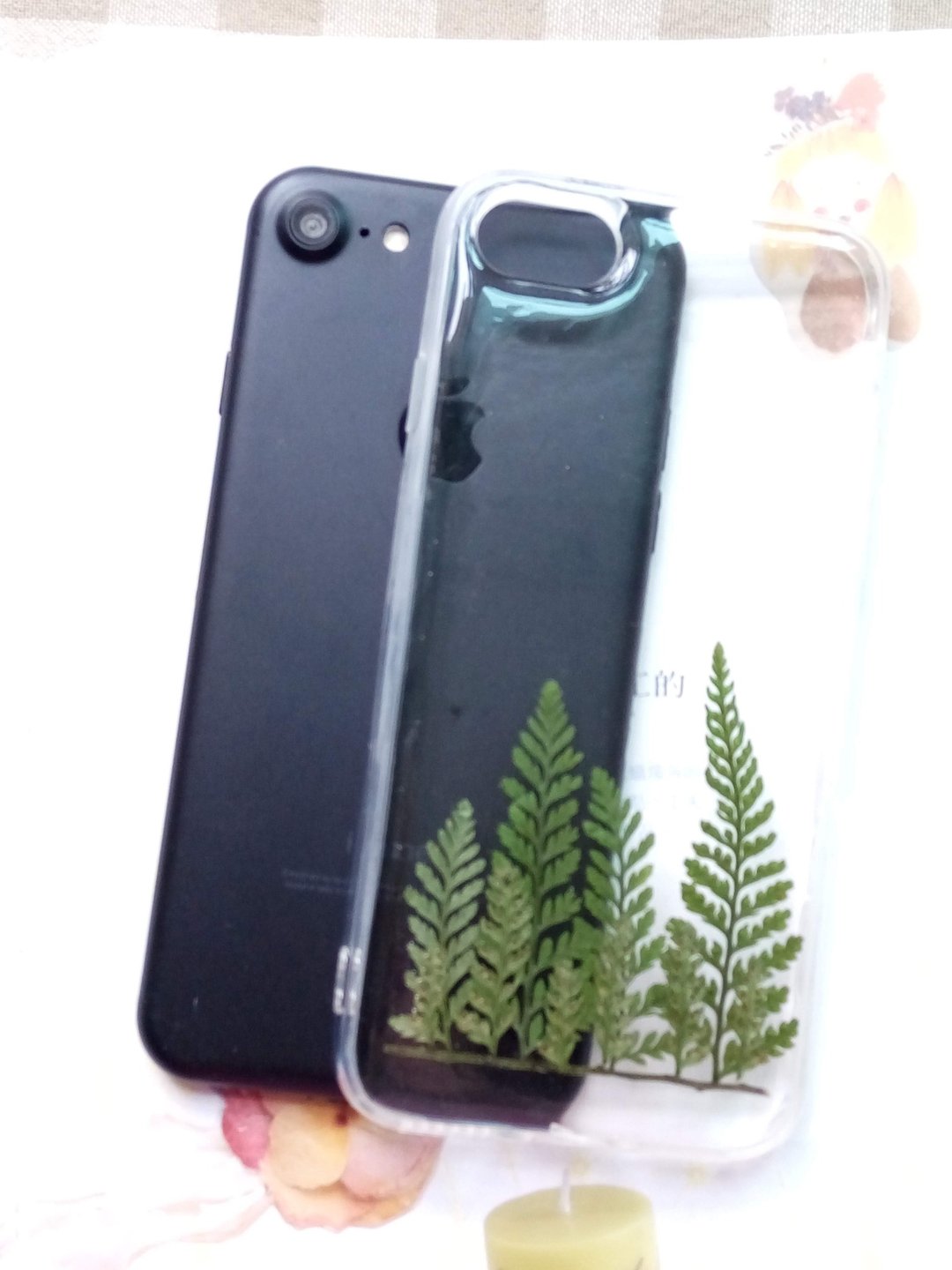 Annys workshop手作押花手机保护壳、iPhone7及iPhone8,现货特价 - 手机壳/手机套 - 塑料 绿色