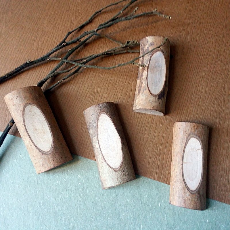 定制木刻锁匙扣/钥匙圈/吊饰 - 钥匙链/钥匙包 - 木头 多色