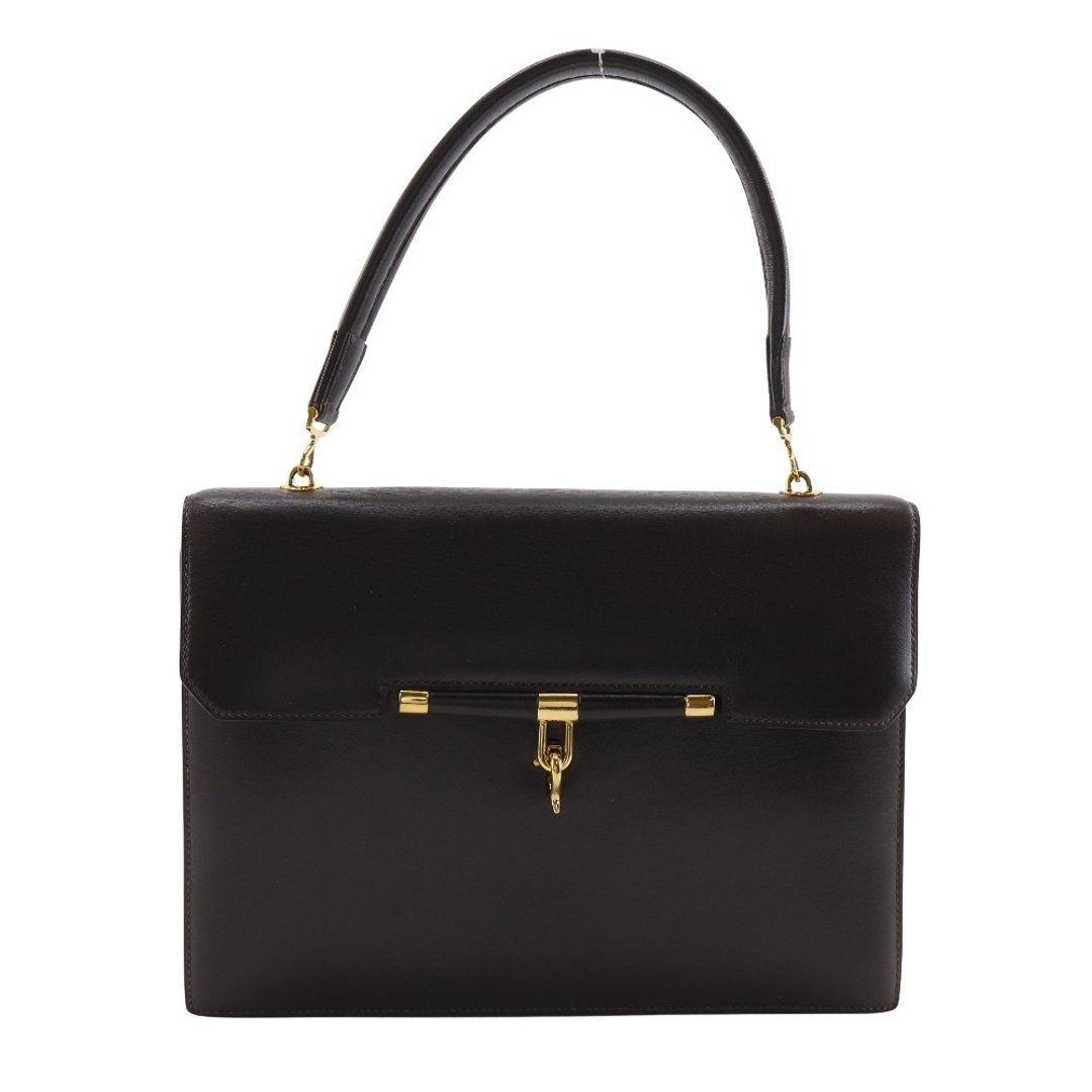 【日本直送】爱马仕 HERMES Palorier 手提包 Vintage Box Calf 小牛皮 棕色 X.O. 女性【二手】 - 手提包/手提袋 - 真皮 咖啡色