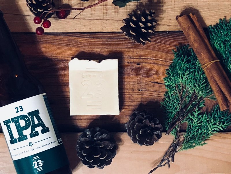 【23精酿 啤酒人生】 23手工酒皂 | 经典IPA - 肥皂/手工皂 - 其他材质 金色