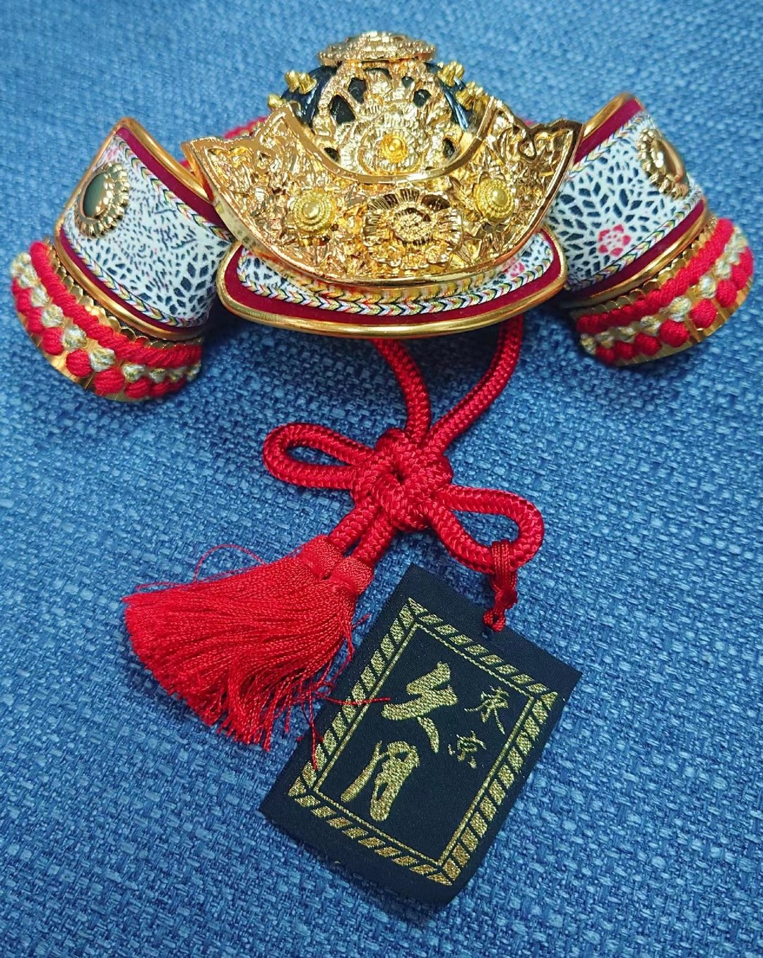 日本武将迷你头盔  武士瓶盖造型 - 摆饰 - 铝合金 多色
