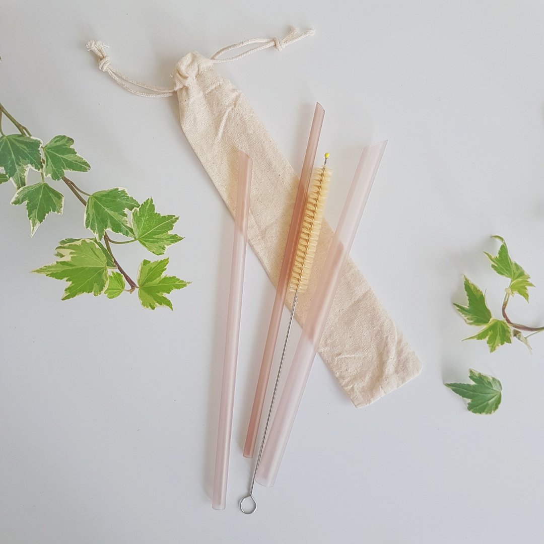 限时优惠-FunXinストロ放心生医级环保吸管-透幻藕芋-单支 - 环保吸管 - 硅胶 紫色