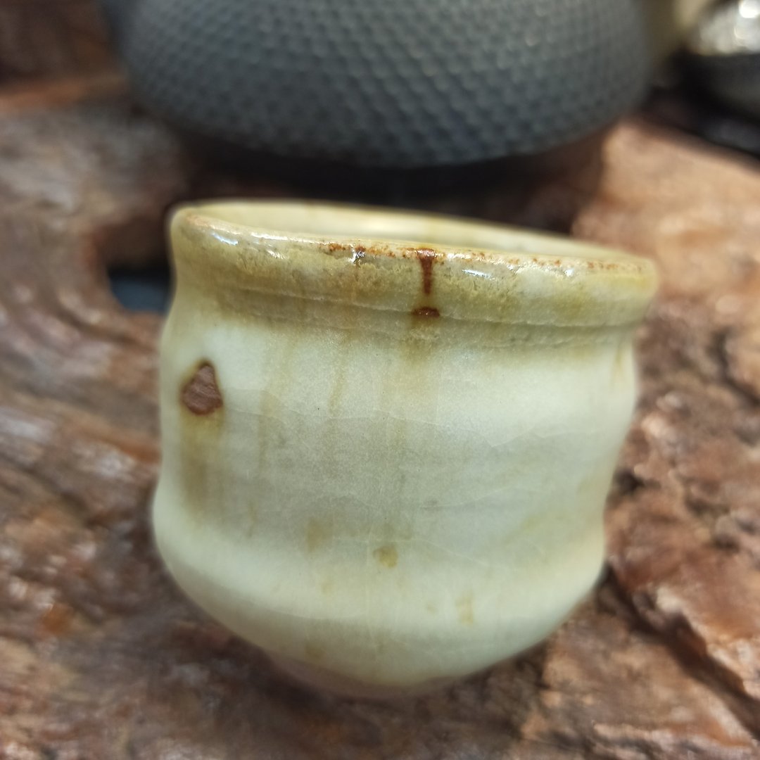 青瓷釉茶杯 - 酒杯/酒器 - 陶 绿色