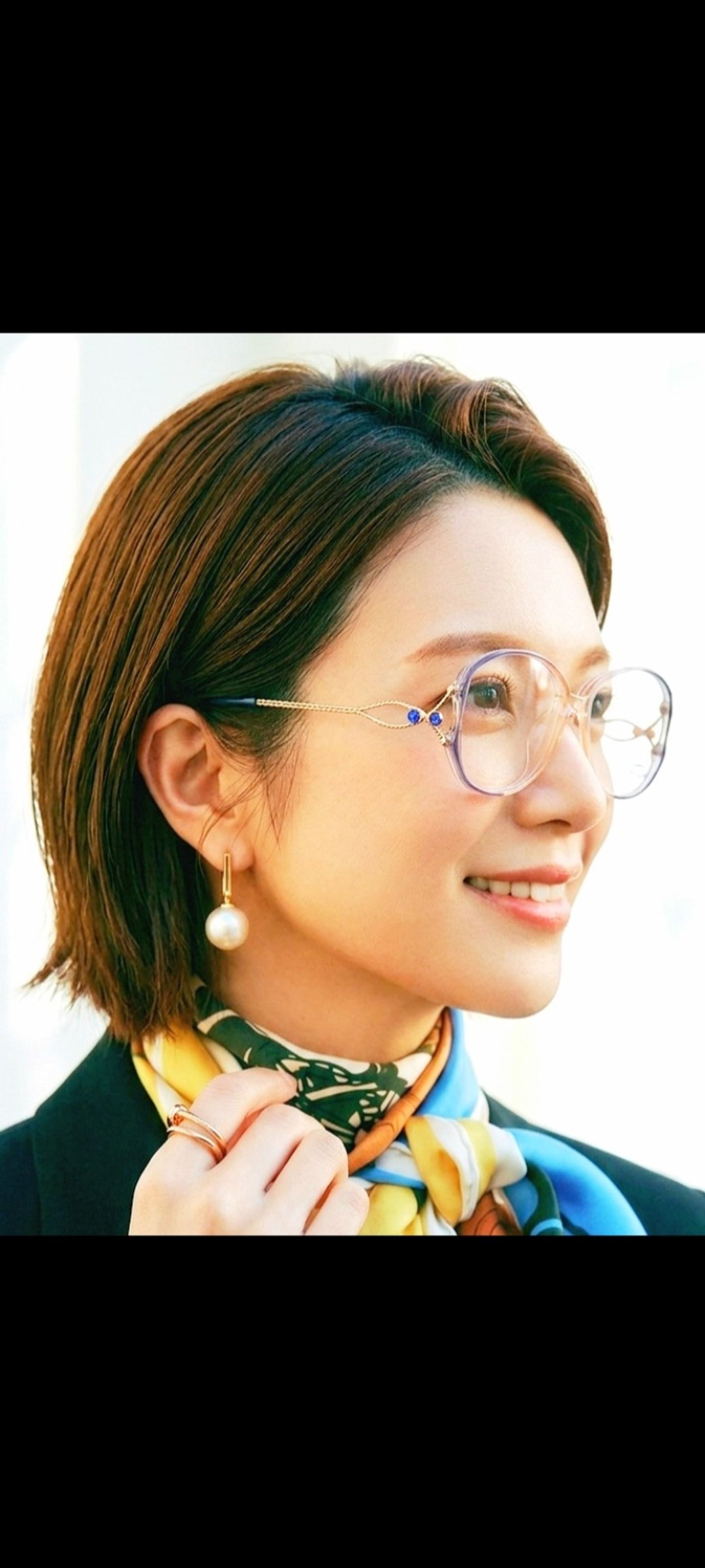 德国顶级手工眼镜 Flair 芙莱尔镶嵌蓝宝石金属镜脚全新古董眼镜 - 眼镜/眼镜框 - 其他材质 蓝色