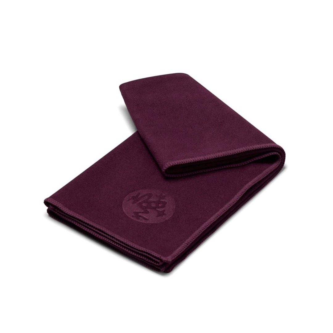【Manduka】eQua Hand Towel 瑜珈手巾 - Acai - 运动配件 - 聚酯纤维 紫色